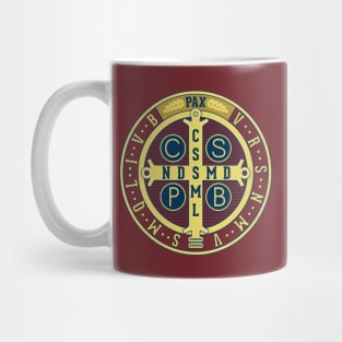 St. Benedict Medal, cutout version Mug